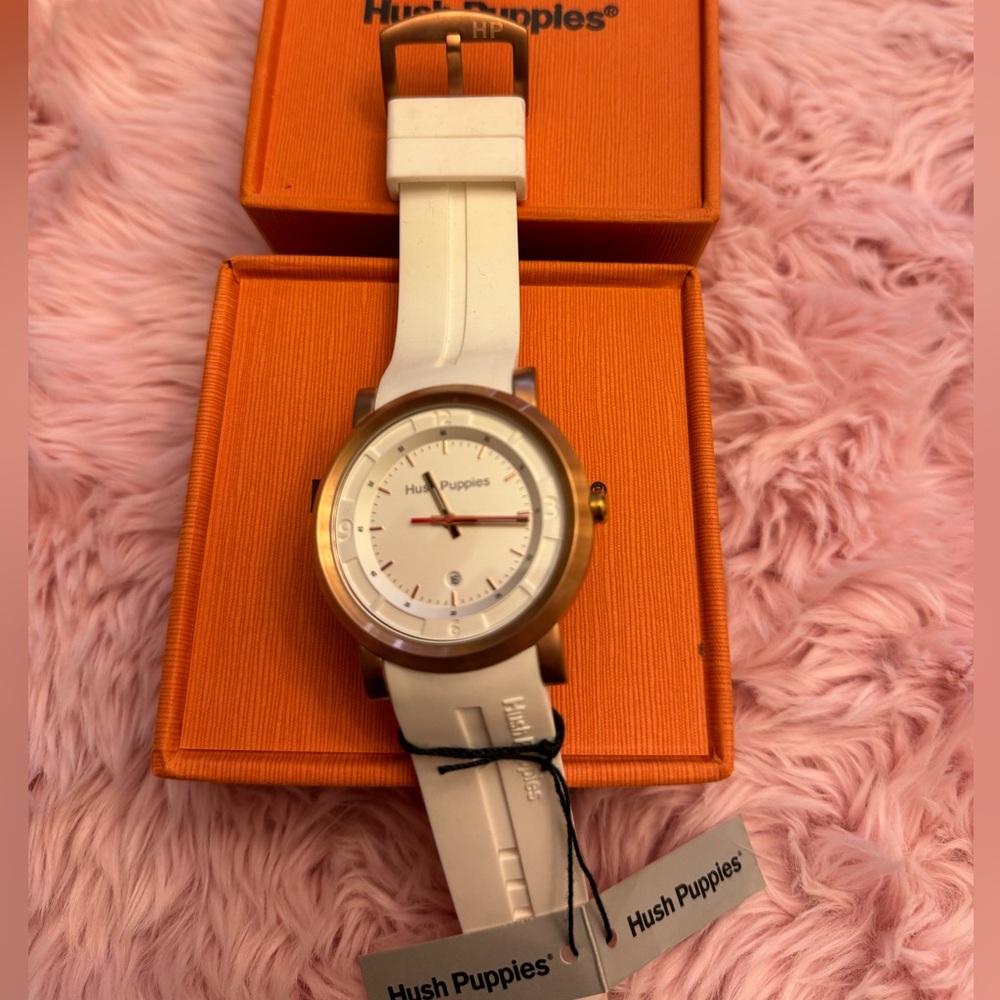 NIB HUSH PUPPIES SILICONE STRAP WATCH‎ - Picture 5 of 7